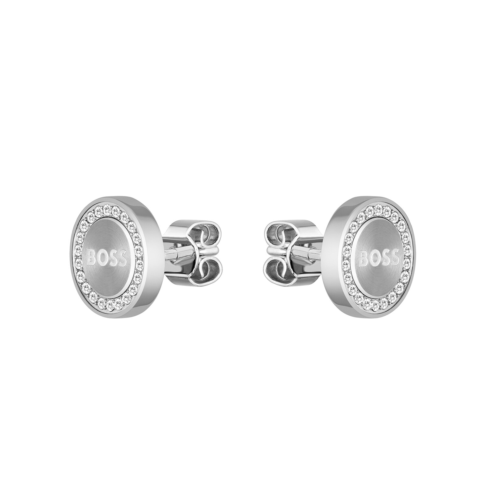 BOSS Ladies BOSS Iona Stainless Steel Stud Earrings