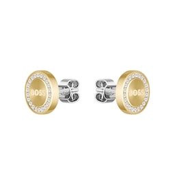 37990379 - Iona Gold Coloured Stud Earrings