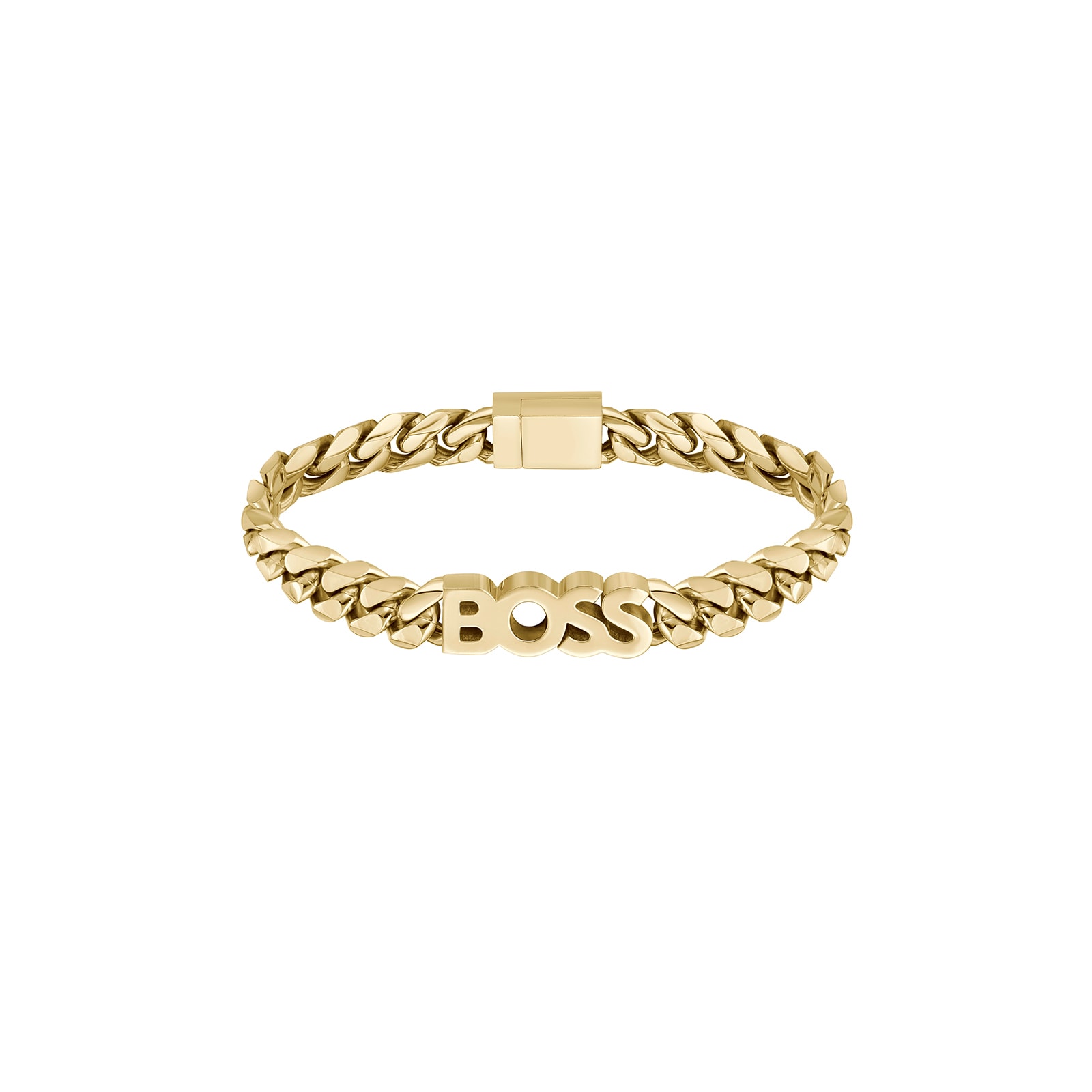 BOSS Gents BOSS Kassy Gold Coloured Chain Bracelet