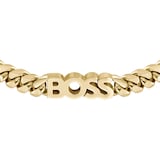 BOSS Mens Kassy Gold Coloured Chain Bracelet