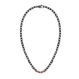 BOSS Mens Kane Stainless Steel Necklace