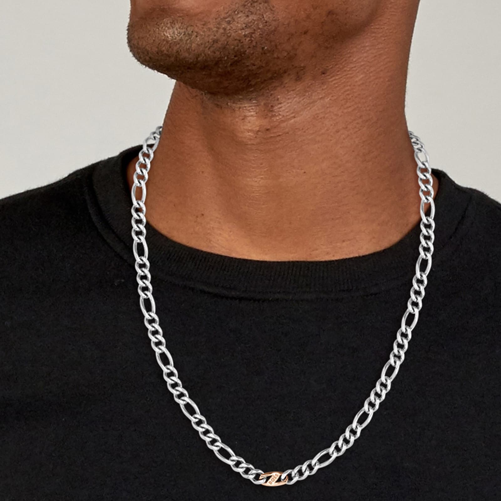 BOSS Gents BOSS Rian Stainless Steel Necklace