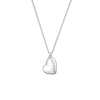 BOSS Ladies BOSS Honey Stainless Steel Heart Necklace