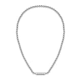 Hugo Boss Gents BOSS Stainless Steel Sphere Beaded Necklace