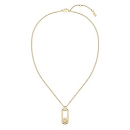 37990543 - Ladies BOSS Double B Yellow Gold Coloured Necklace