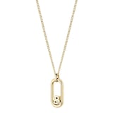 Hugo Boss Ladies BOSS Double B Yellow Gold Coloured Necklace