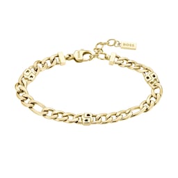 37990545 - Ladies BOSS Double B Yellow Gold Coloured Bracelet