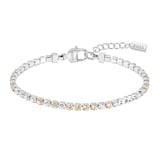 Hugo Boss Ladies BOSS Kassy Multi Coloured Crystal Tennis Bracelet