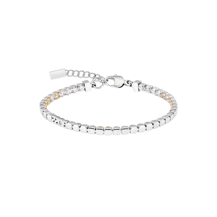 Hugo Boss Ladies BOSS Kassy Multi Coloured Crystal Tennis Bracelet