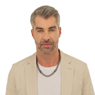 BOSS Gents BOSS Double B Black Stainless Steel Link Necklace