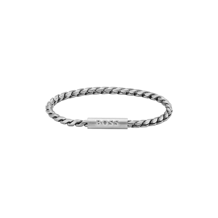 Boss Gents BOSS Doran Stainless Steel Chain Link Bracelet