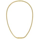 Boss Gents BOSS Doran Yellow Gold Coloured Chain Link Necklace