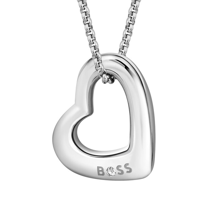 Boss Ladies BOSS Honey Boundless Stainless Steel Heart Pendant