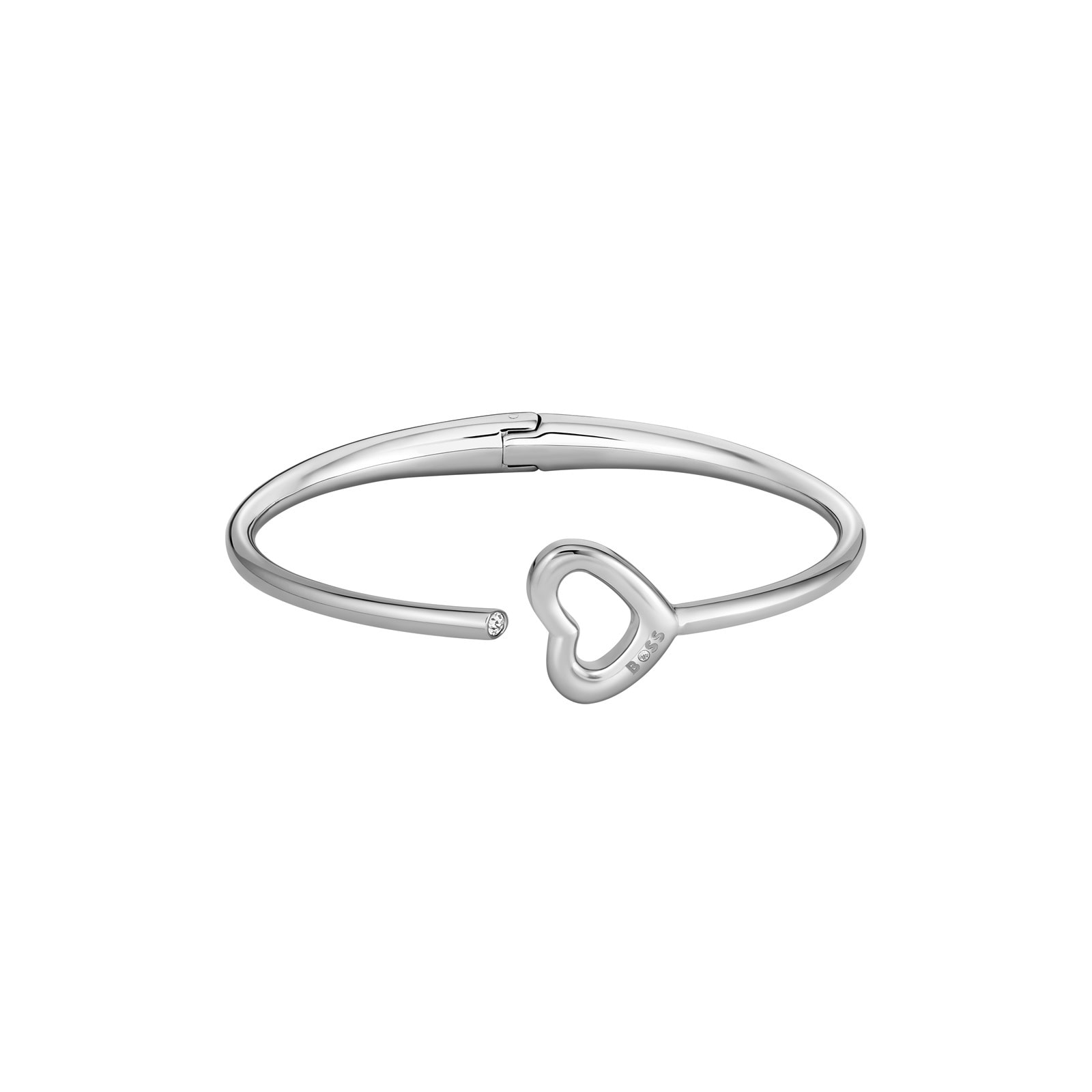 BOSS Ladies BOSS Honey Boundless Stainless Steel Heart Bracelet