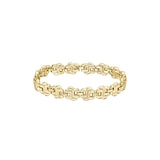 Boss Ladies BOSS Double B Yellow Gold Coloured Bracelet