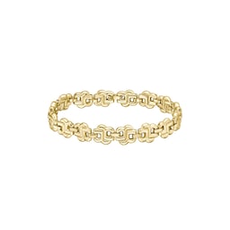 37990574 - Ladies BOSS Double B Yellow Gold Coloured Bracelet