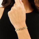 Boss Ladies BOSS Double B Yellow Gold Coloured Bracelet