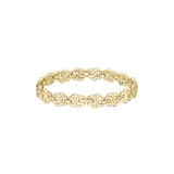 Boss Ladies BOSS Double B Yellow Gold Coloured Bracelet