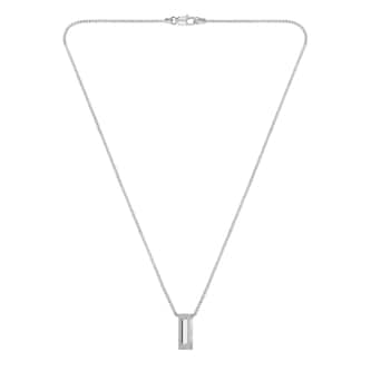 Boss Gents BOSS Candor Stainless Steel Bar Pendant Necklace