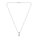 Boss Gents BOSS Candor Stainless Steel Bar Pendant Necklace