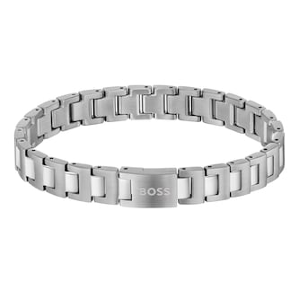 Boss Gents BOSS Candor Stainless Steel Bracelet