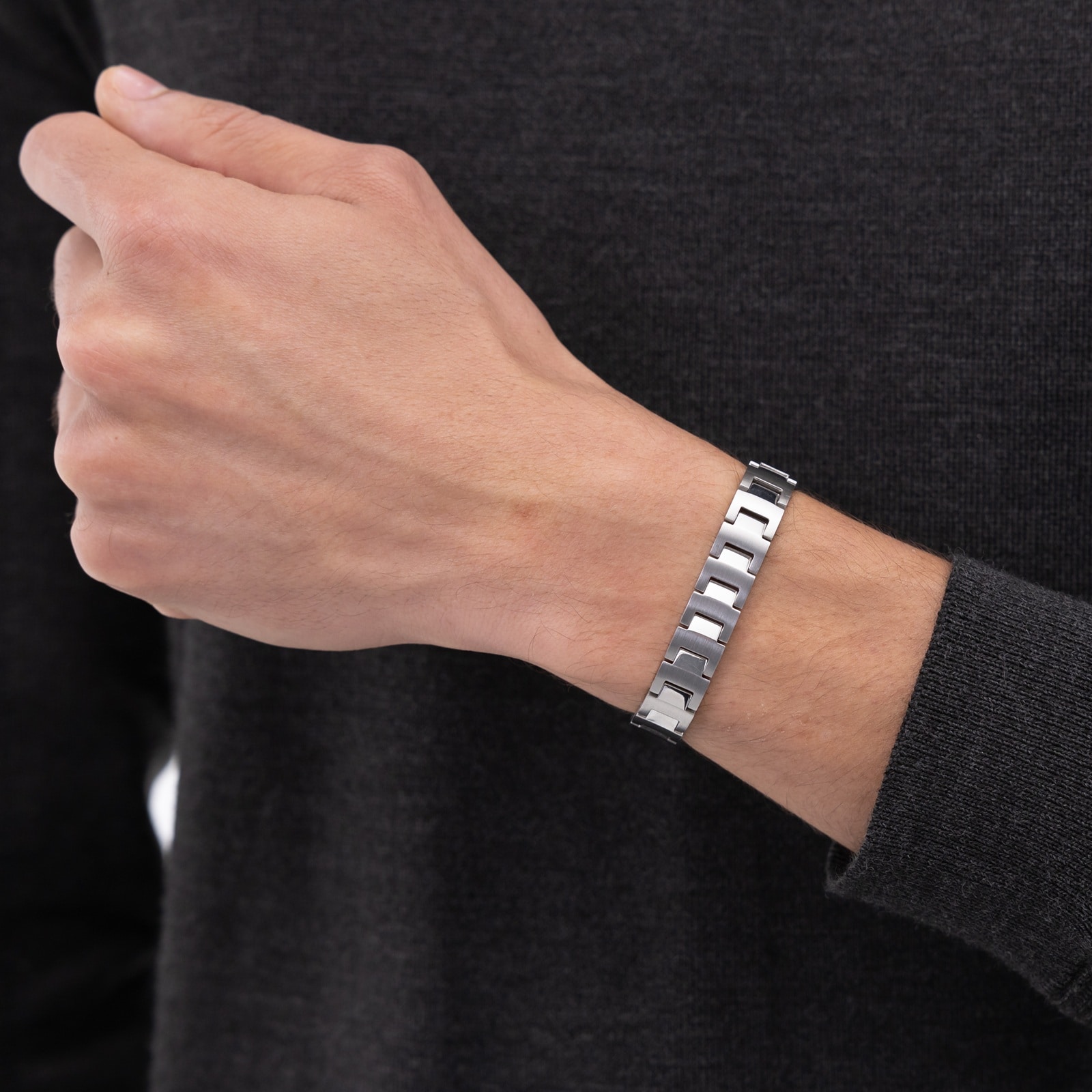 Boss Gents BOSS Candor Stainless Steel Bracelet Boss Gents BOSS Candor Stainless Steel Bracelet