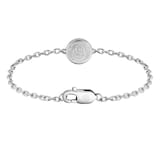 Boss Gents BOSS Double B Stainless Steel Medallion Bracelet