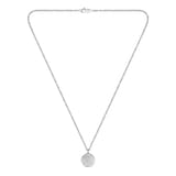 Boss Gents BOSS Double B Stainless Steel Medallion Pendant Necklace