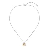 Boss Ladies BOSS Harmonie Tri Coloured Knot Pendant Necklace