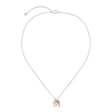Boss Ladies BOSS Harmonie Tri Coloured Knot Pendant Necklace