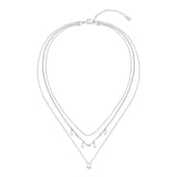 Boss Ladies BOSS Selena Stainless Steel Droplet Charm Necklace