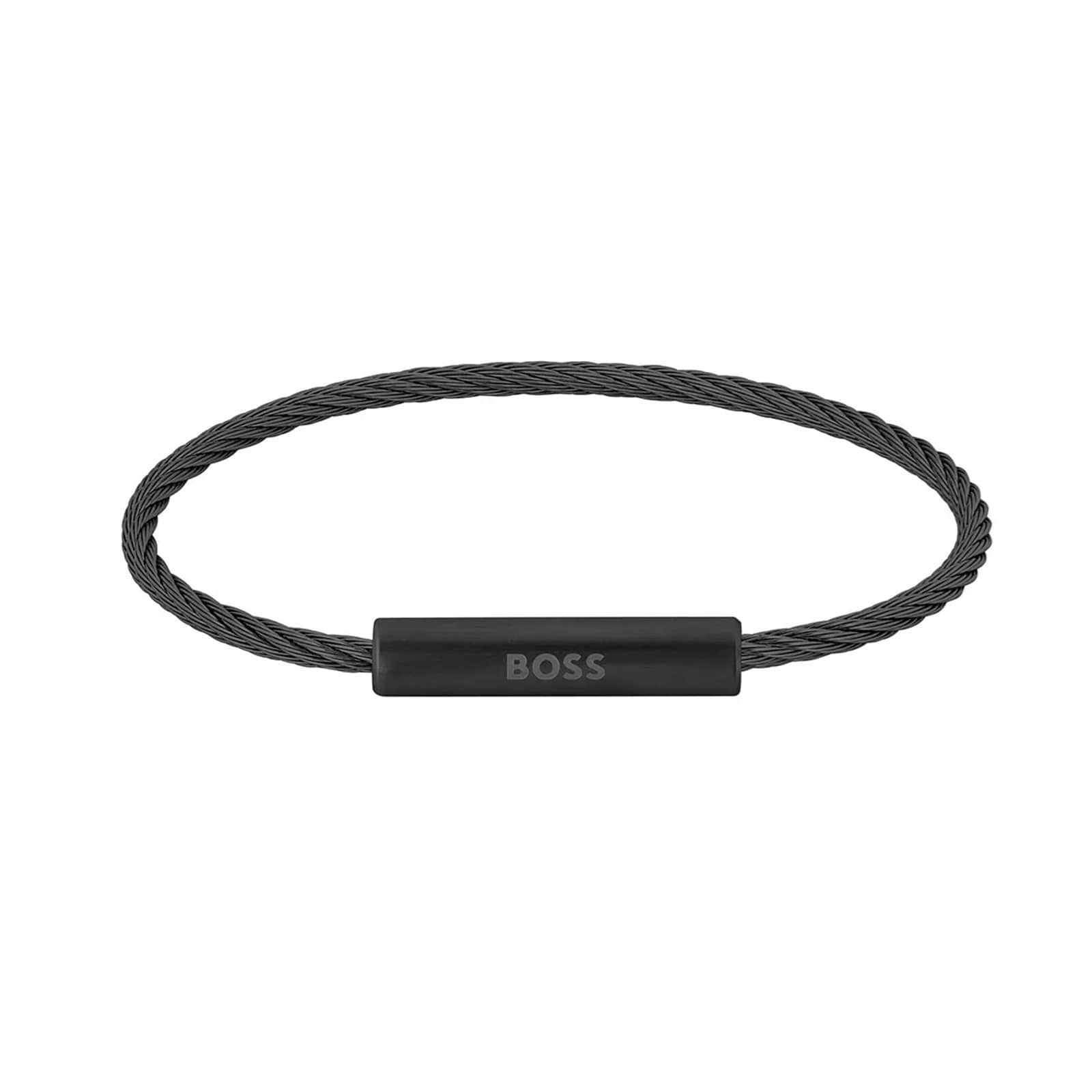 Boss Gents BOSS Black Stainless Steel Bracelet Boss Gents BOSS Black Stainless Steel Bracelet