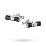 Montblanc Heritage Stainless Steel Bar Cuff Links