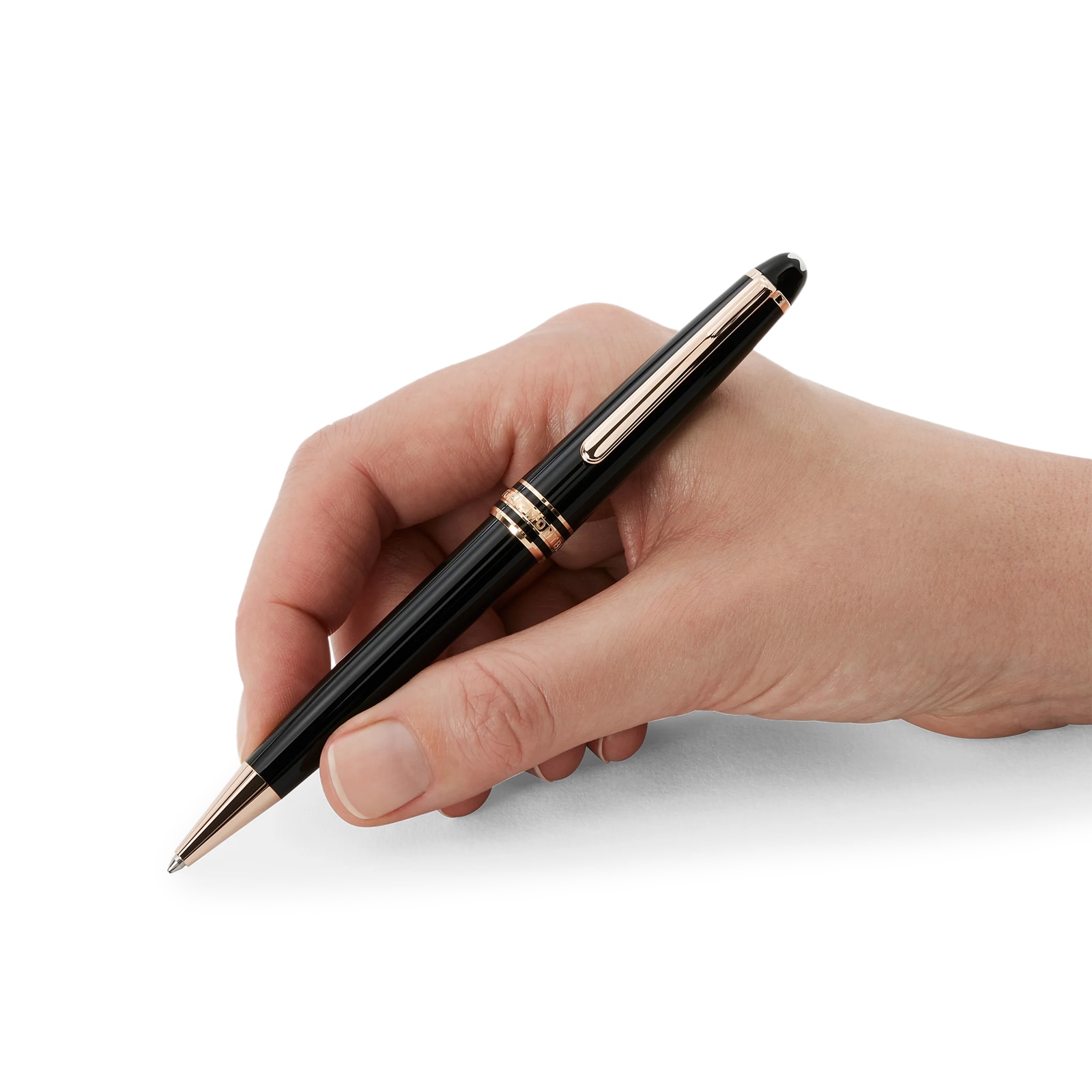 Montblanc Meisterstück Rose Gold Coated Ballpoint Pen