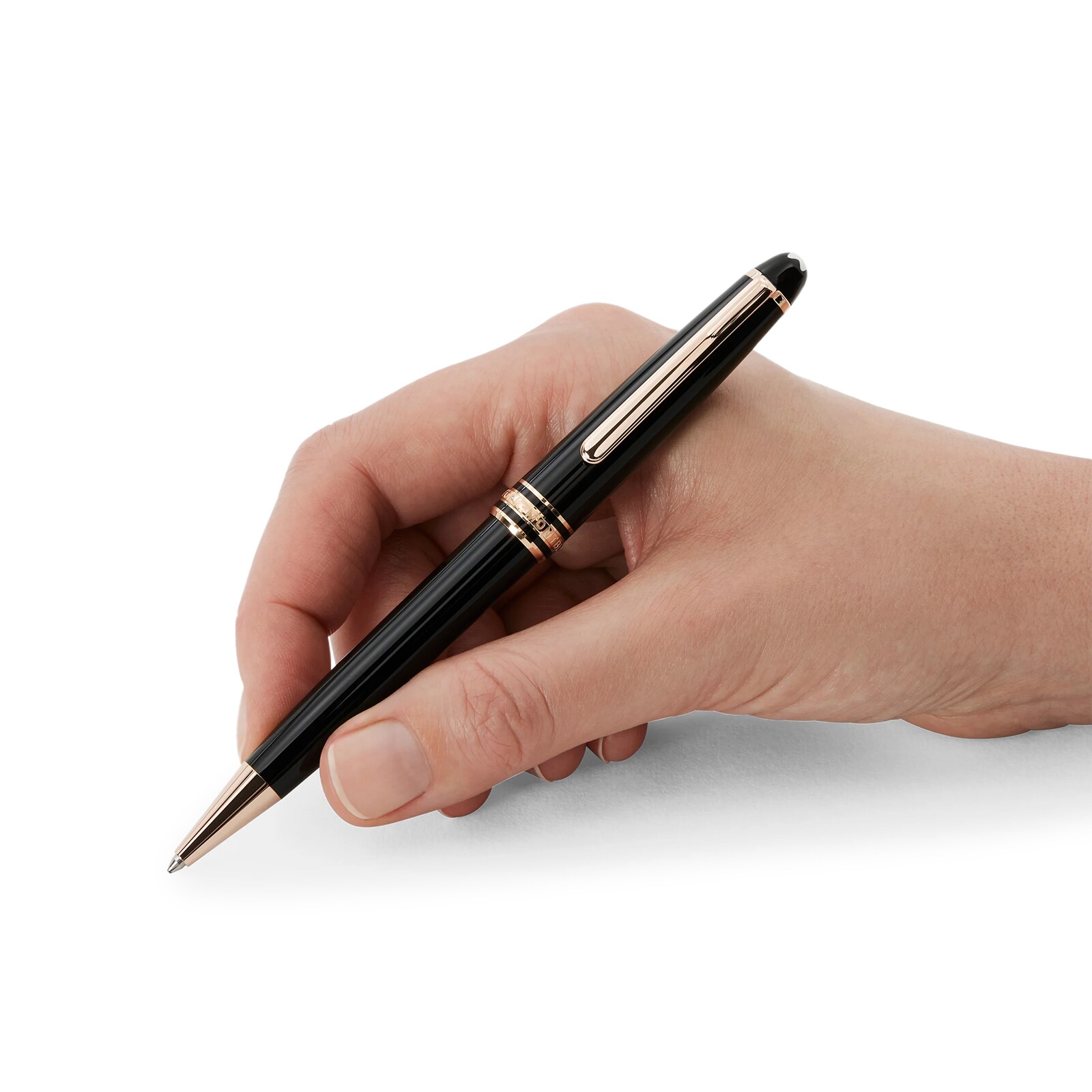 Montblanc Meisterstück Rose Gold Coated Ballpoint Pen