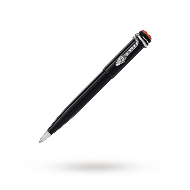 Montblanc Ballpoint Pen Rouge et Noir Blk