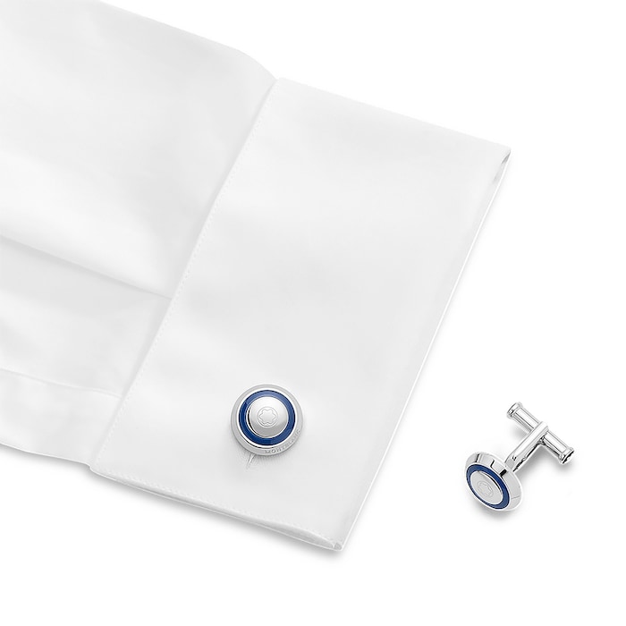 Montblanc Stainless Steel UNICEF Cuff Links