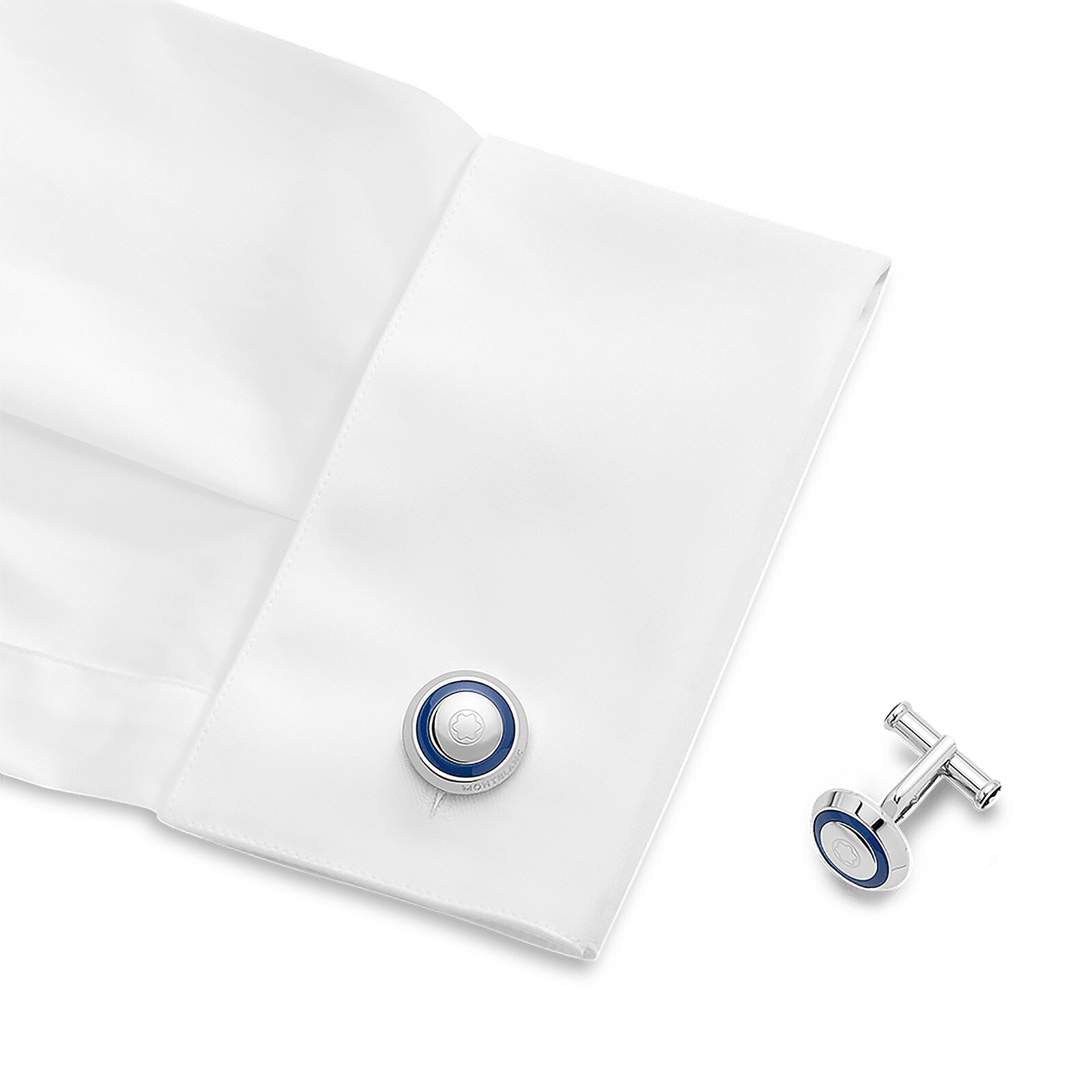 Montblanc Stainless Steel UNICEF Cuff Links