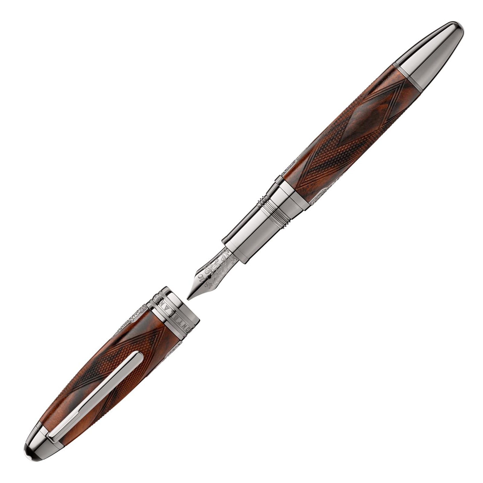 Montblanc Meisterstück Great Masters James Purdey & Sons Fountain Pen -  Medium Nib 118104 | Watches Of Switzerland US