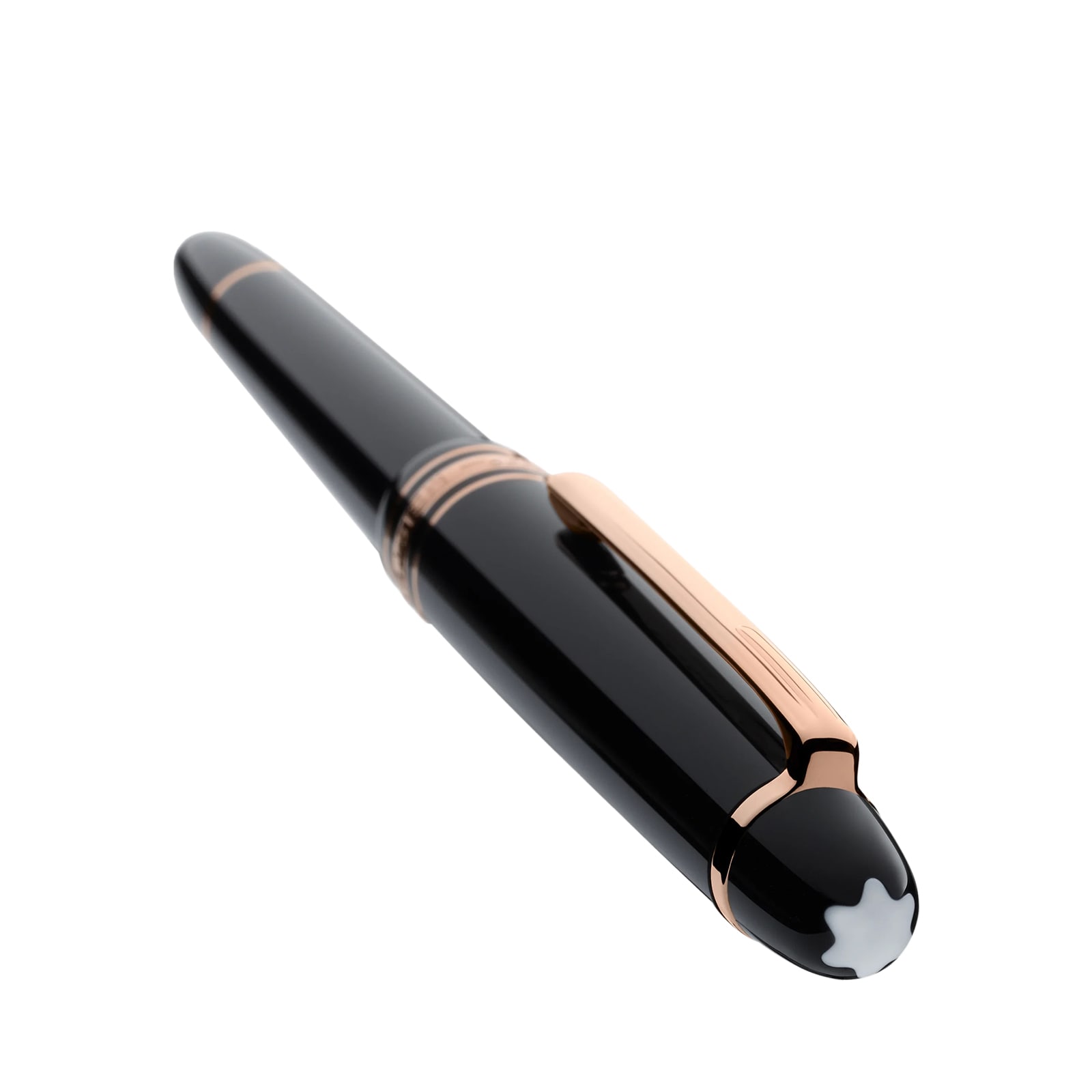 Montblanc gold discount plated fountain pen