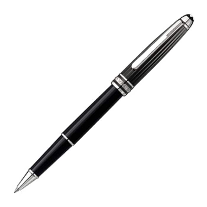 Montblanc Solitaire Meisterstück Doue Black and White Rollerball Pen