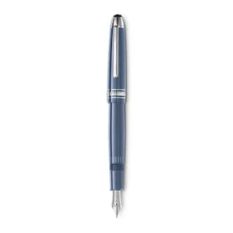 Montblanc Meisterstück Glacier LeGrand Fountain Pen Blue Montblanc Meisterstück Glacier LeGrand Fountain Pen Blue