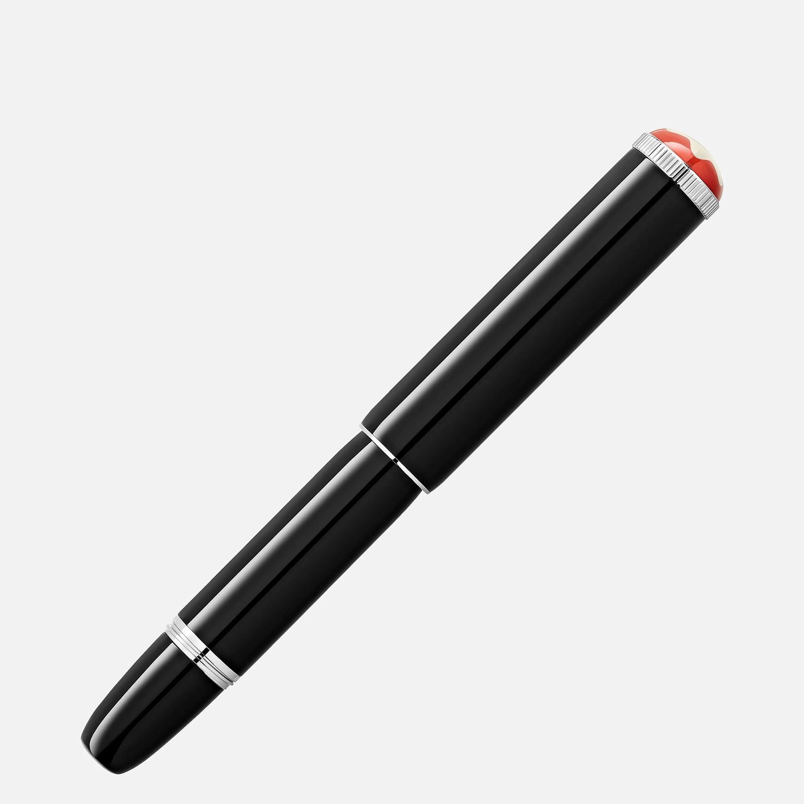 Montblanc Montblanc Heritage Rouge et Noir "Baby" Special Edition Black Rollerball Montblanc Montblanc Heritage Rouge et Noir "Baby" Special Edition Black Rollerball