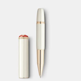 Montblanc Heritage Rouge et Noir "Baby" Special Edition Ivory-coloured Rollerball