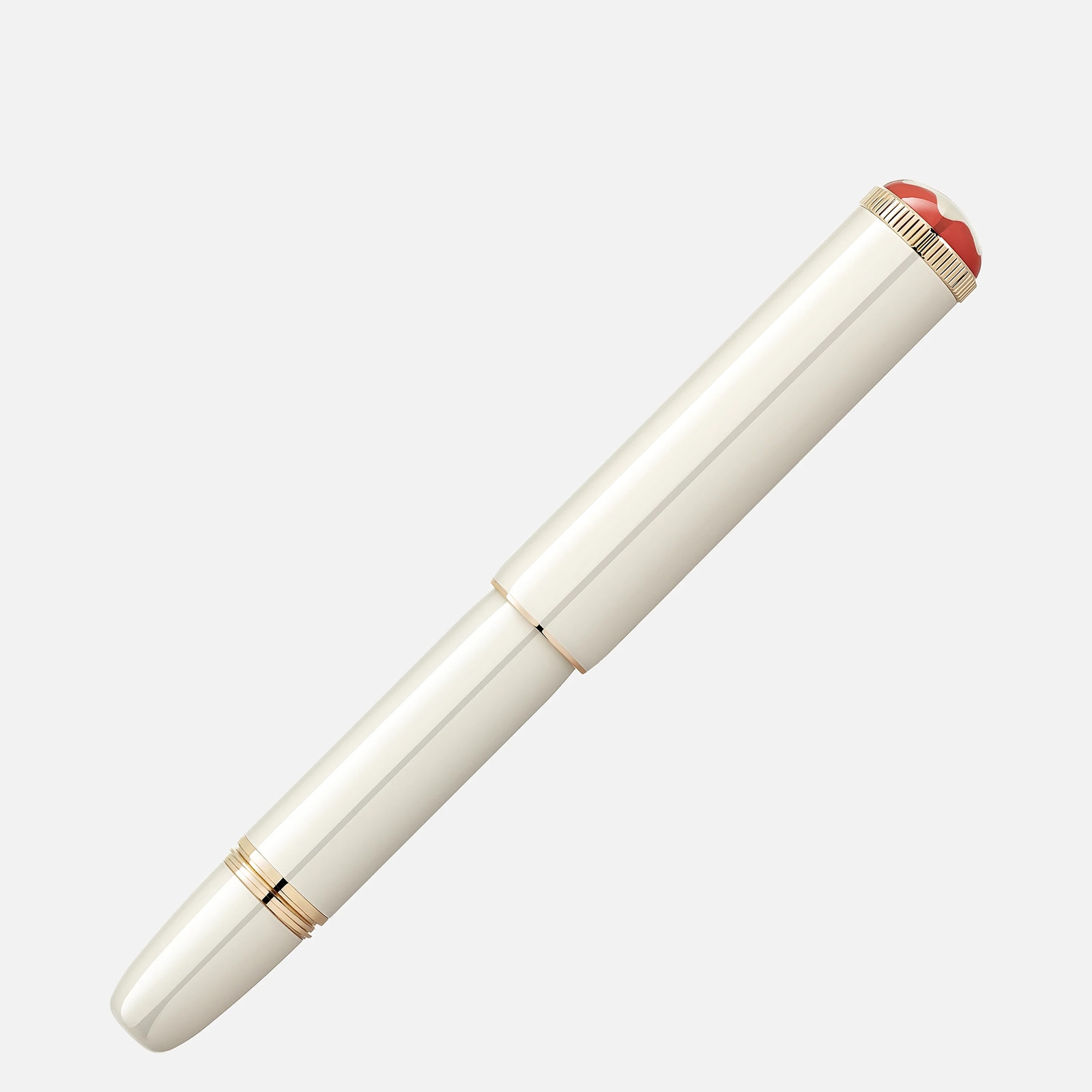 Montblanc Heritage Rouge et Noir "Baby" Special Edition Ivory-coloured Rollerball Montblanc Heritage Rouge et Noir "Baby" Special Edition Ivory-coloured Rollerball