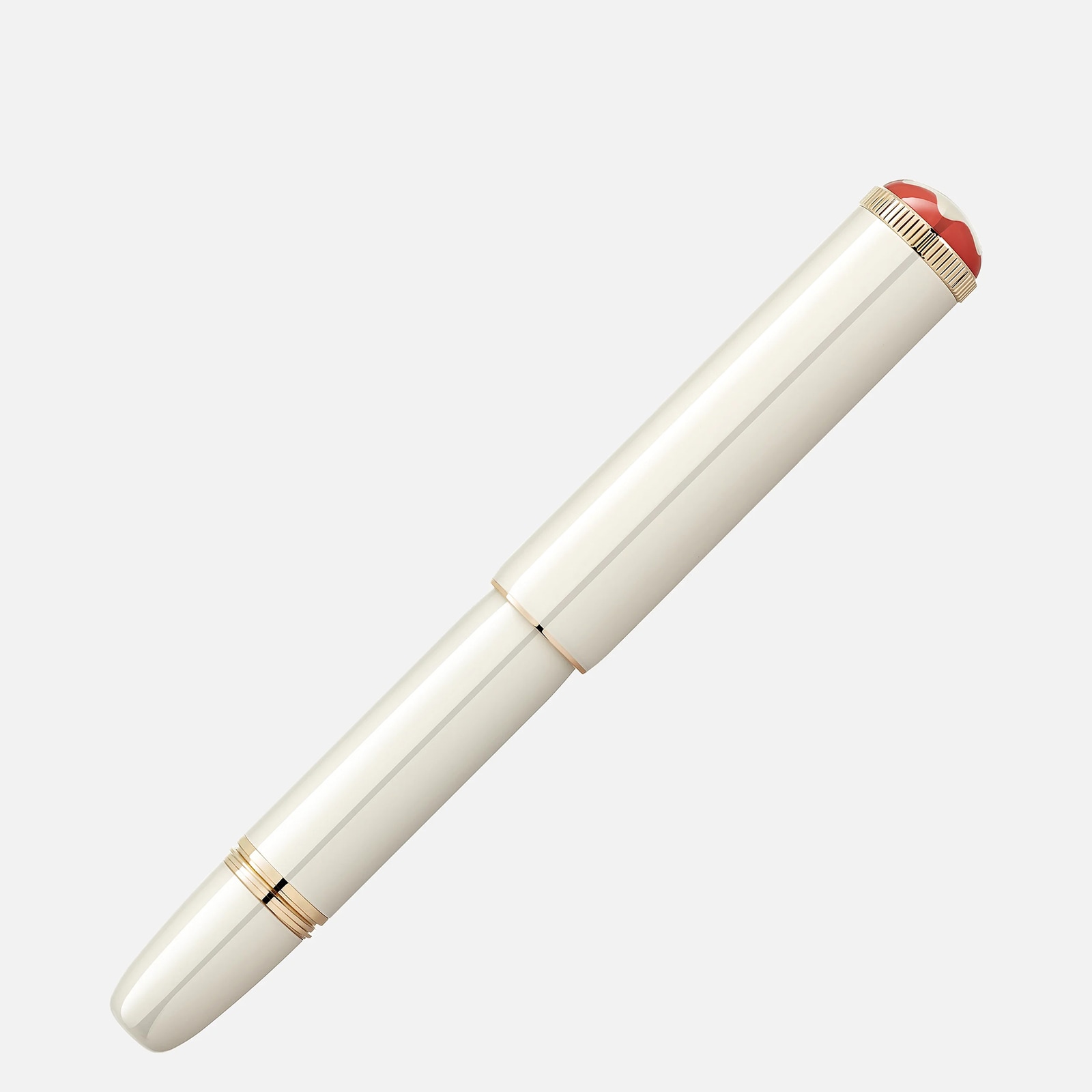 Montblanc Heritage Rouge et Noir "Baby" Special Edition Ivory-coloured Rollerball