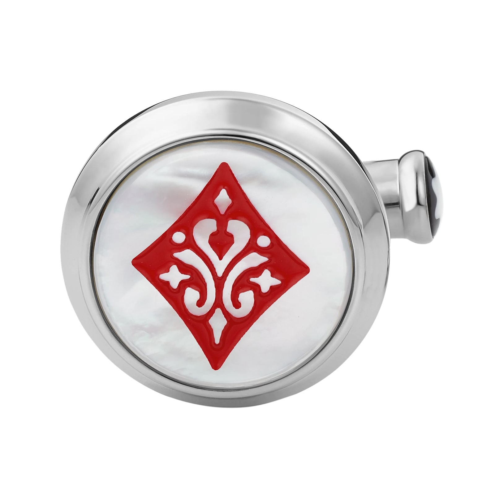 Montblanc Meisterstuck Tribute to the Book Around the World in 80 Days Ace of Club & Ace of Diamond Cufflinks Montblanc Meisterstuck Tribute to the Book Around the World in 80 Days Ace of Club & Ace of Diamond Cufflinks