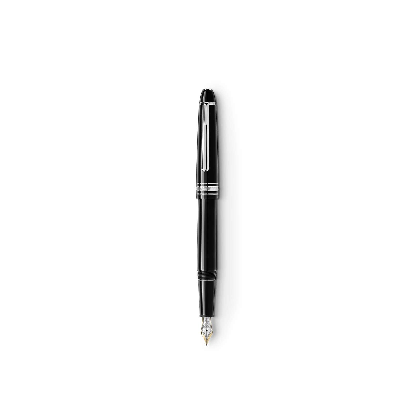 Montblanc Meisterstuck Platinum Coated Fountain Pen Montblanc Meisterstuck Platinum Coated Fountain Pen