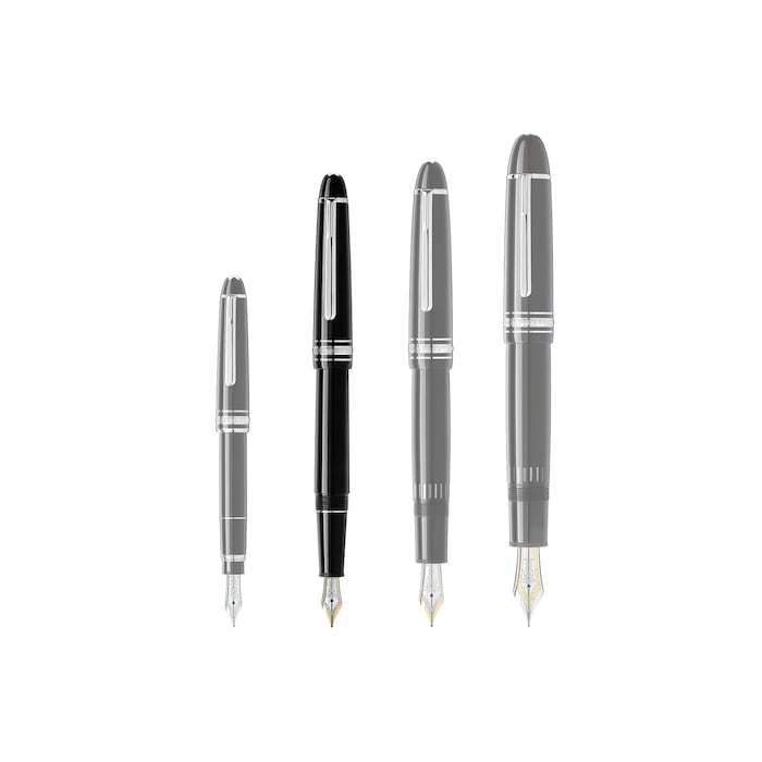 Montblanc Meisterstuck Platinum Coated Fountain Pen