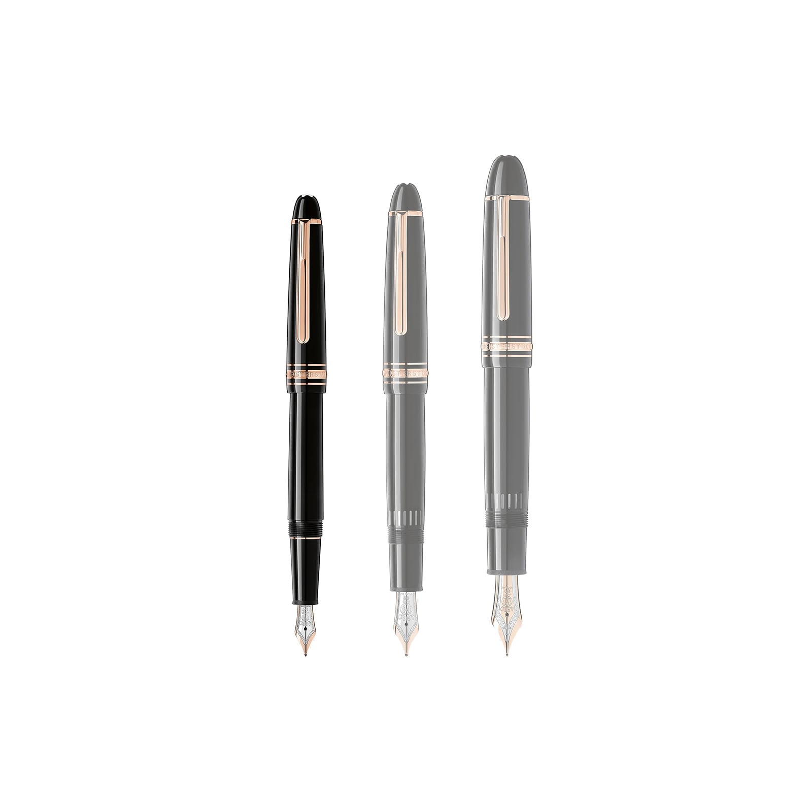 Montblanc Meisterstuck Rose Gold Coated Fountain Pen Montblanc Meisterstuck Rose Gold Coated Fountain Pen